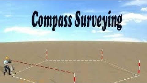 Principle of Compass Surveying || Closed traverse || Blub || surveying || civil ||