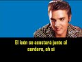 ELVIS PRESLEY -  Peace in the valley ( con un subtitulos en español )  BEST SOUND