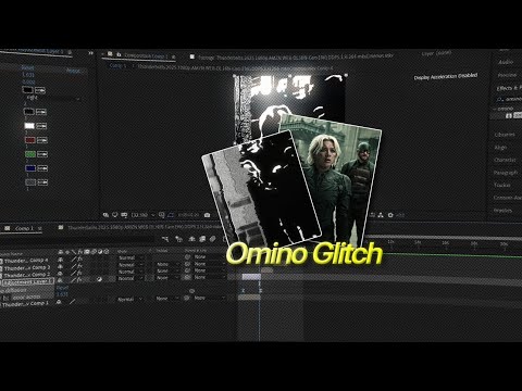 🔥 Omino Diffusion Glitch Effect Tutorial | After Effects Plugin Breakdown