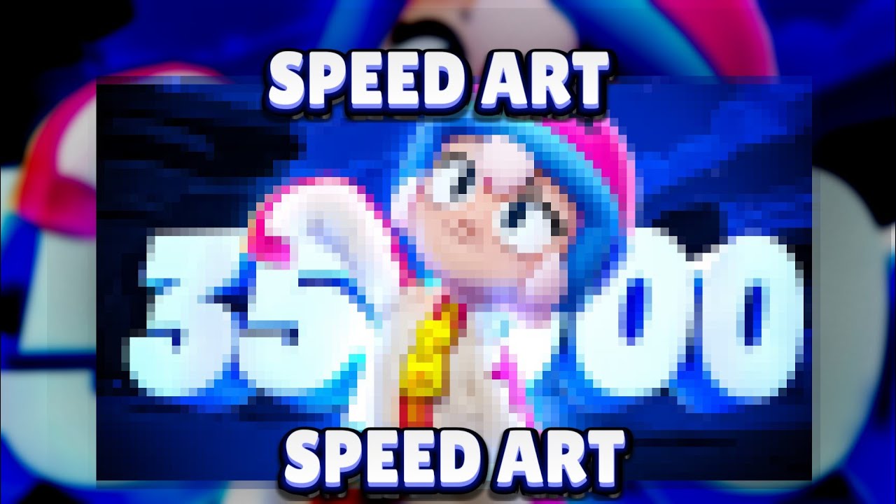 [SPEED ART] - Miniature brawl star ! - Ibispaint X - YouTube