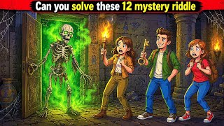 Can You Solve These 12 Mystery Puzzles 🔍 Only 1% Can Find Every Hidden Clue! | IQ Test