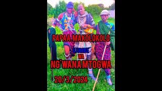 PAPAA MAKOLOKOLO UJUMBE WA NG'WANAMTOGWA 2024