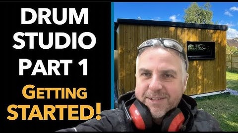 How To Build A Soundproof Drum Room - Part 1