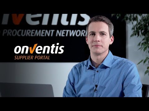 Onventis Supplier Portal - How to get started