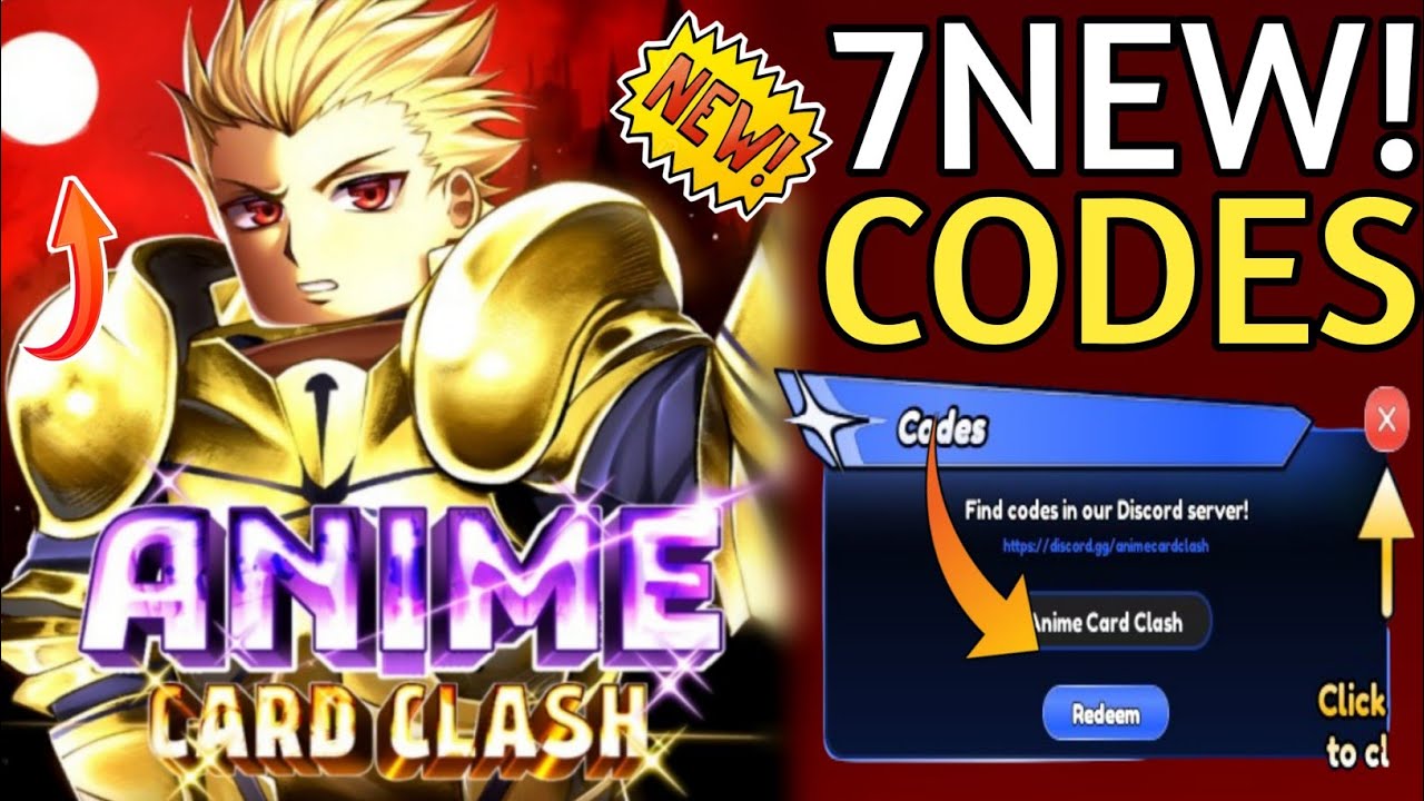 UPDATE ANIME CARD CLASH CODES 2026 ROBLOX ANIME CARD CLASH 
