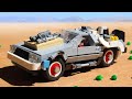 Lego Back to the Future Part III Delorean moc