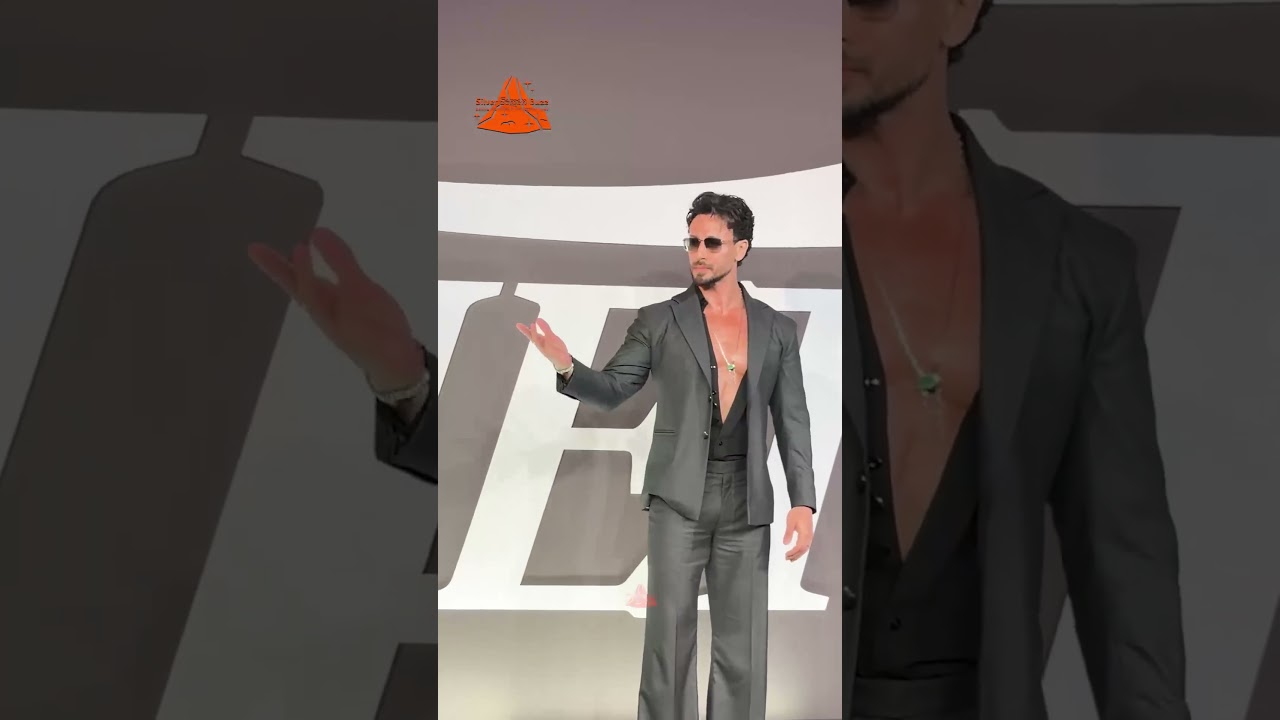 Tiger Shroff Arrives in Style at Variety India Events Launch