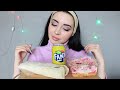 ОТНОШЕНИЯ С МАМОЙ В ДЕТСТВЕ / СОЧНАЯ ШАУРМА  / MUKBANG Ayka Emilly