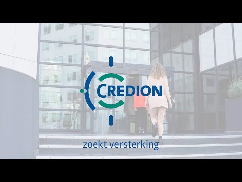 Bepaal je eigen toekomst, word Credion adviseur