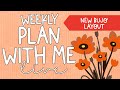 🔴 LIVE PLAN WITH ME | NEW LAYOUT + MOMAGENDA