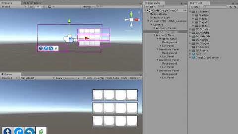 [아이투이 9주차] NGUI 드래그앤 드롭