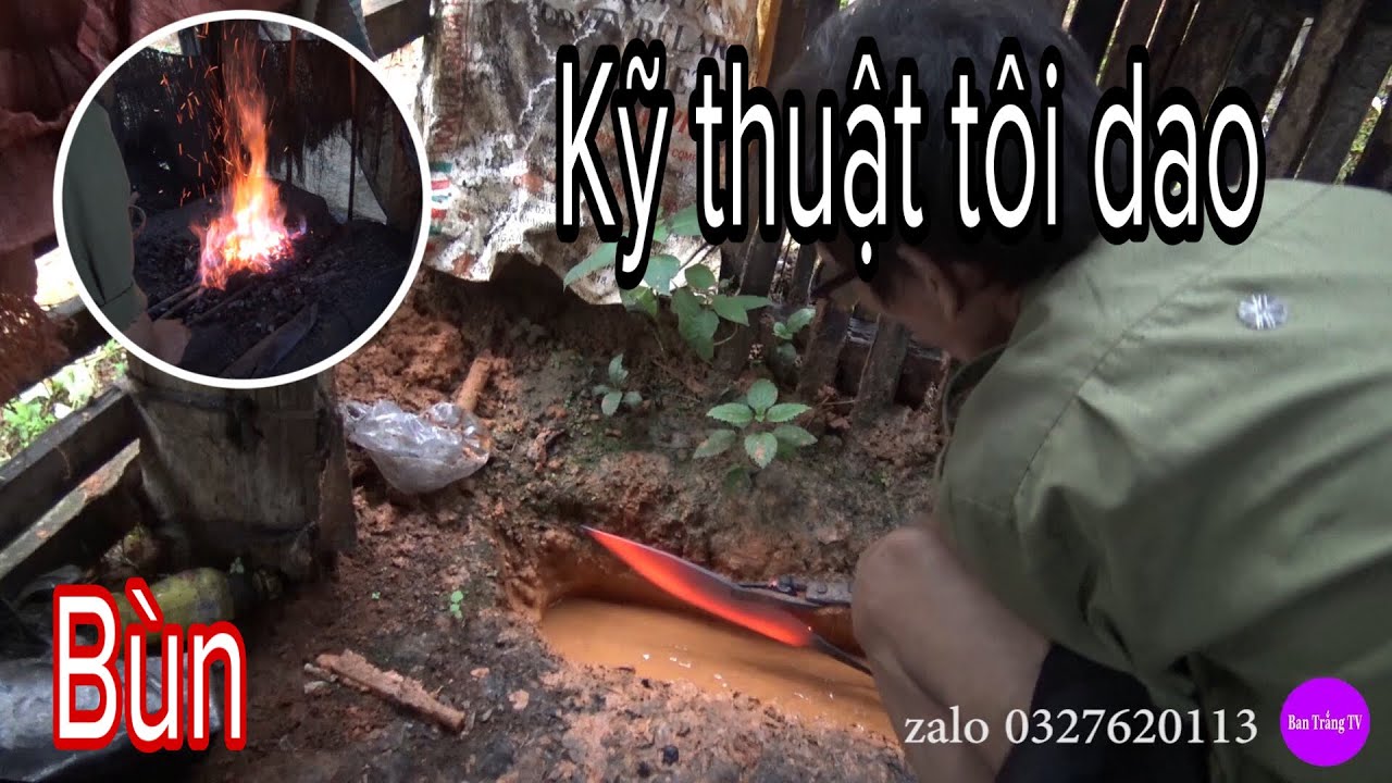 ПОСМОТРИТЕ, КАК НАРОД ХОНГ НА СЕВЕРО-ЗАПАДЕ ДЕЛАЕТ ГРЯЗЕВЫЕ НОЖИ, КАК В ЯПОНИИ || BAN TRANG TV