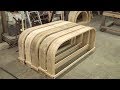 Steam Bending 1" Thick Kiln Dried Ash is Possible for Stagecoach Tops