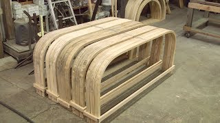 Steam Bending 1' Thick Kiln Dried Ash Possible | Engels Coach