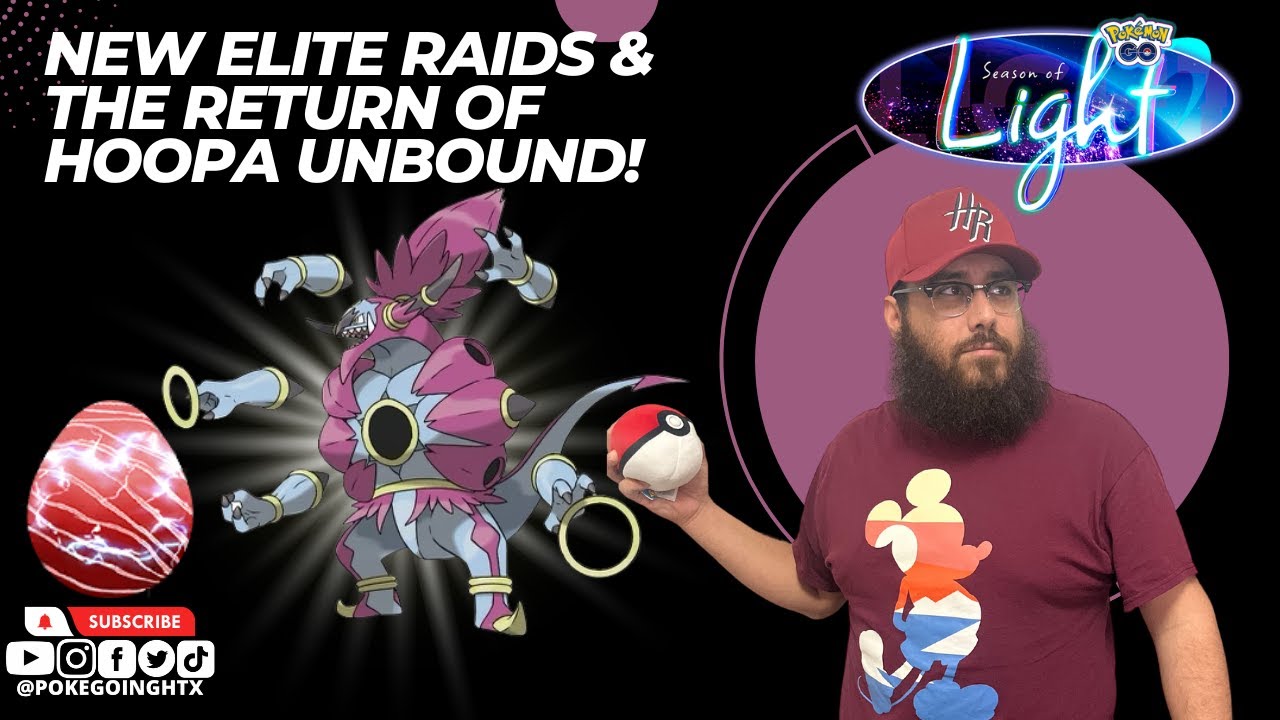 *New Elite Raids!* The return of Hoopa Unbound in Elite Raids! Pokemon ...