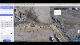One Minute Demo: Determine drill hole placement and inclination based on a optimum burden screenshot 3