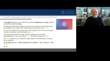 GPT in the training of translators