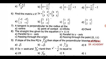 10th standard maths 3rd revision 2023 test original question paper  virudhunagar district EM