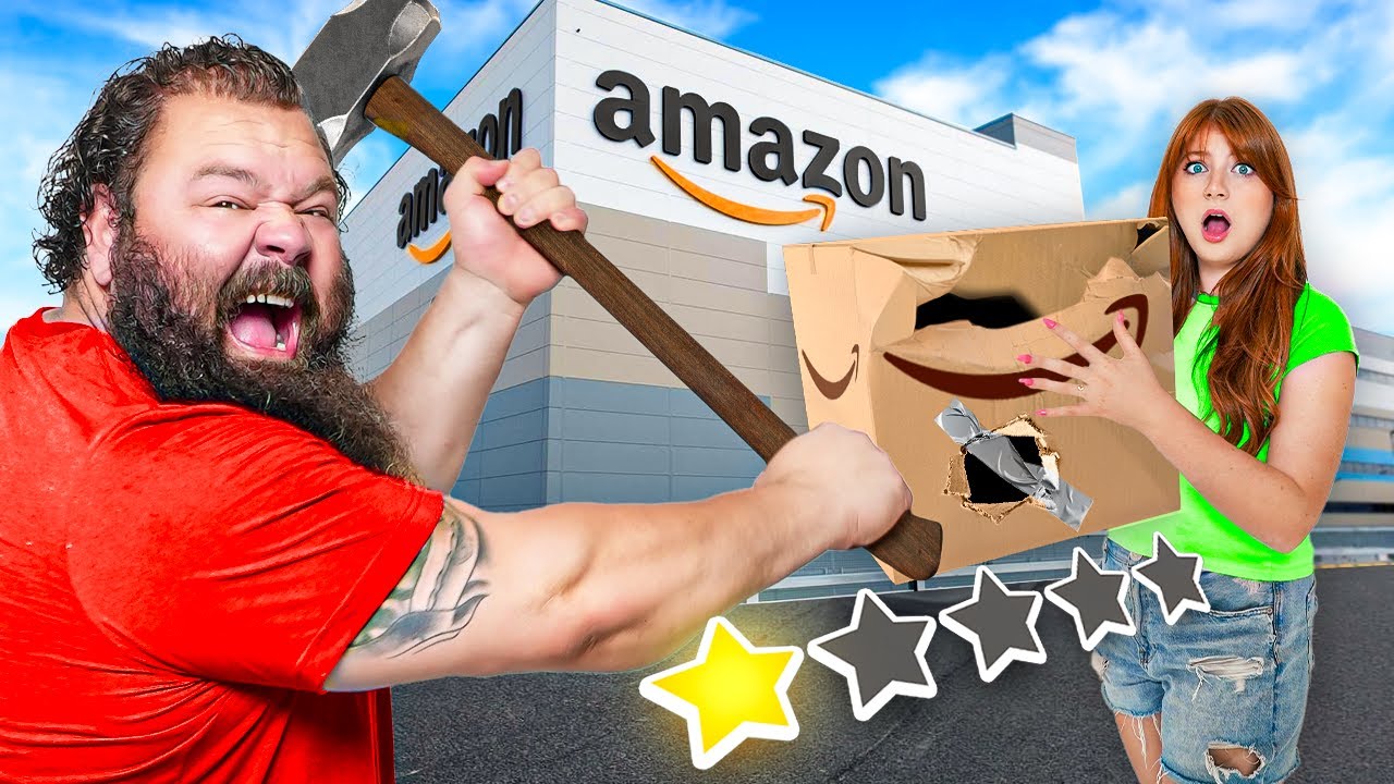World’s STRONGEST Man VS 1-Star AMAZON items!