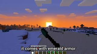 Emerald Tool Mod !! ( Minecraft )