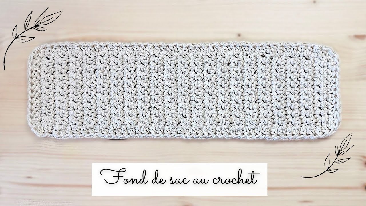 Sac filet big poli au crochet vidéo pas à pas - Lou Passion