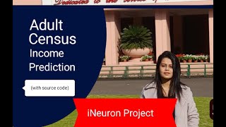 Adult Census Income Prediction(Ineuron Internship Project)