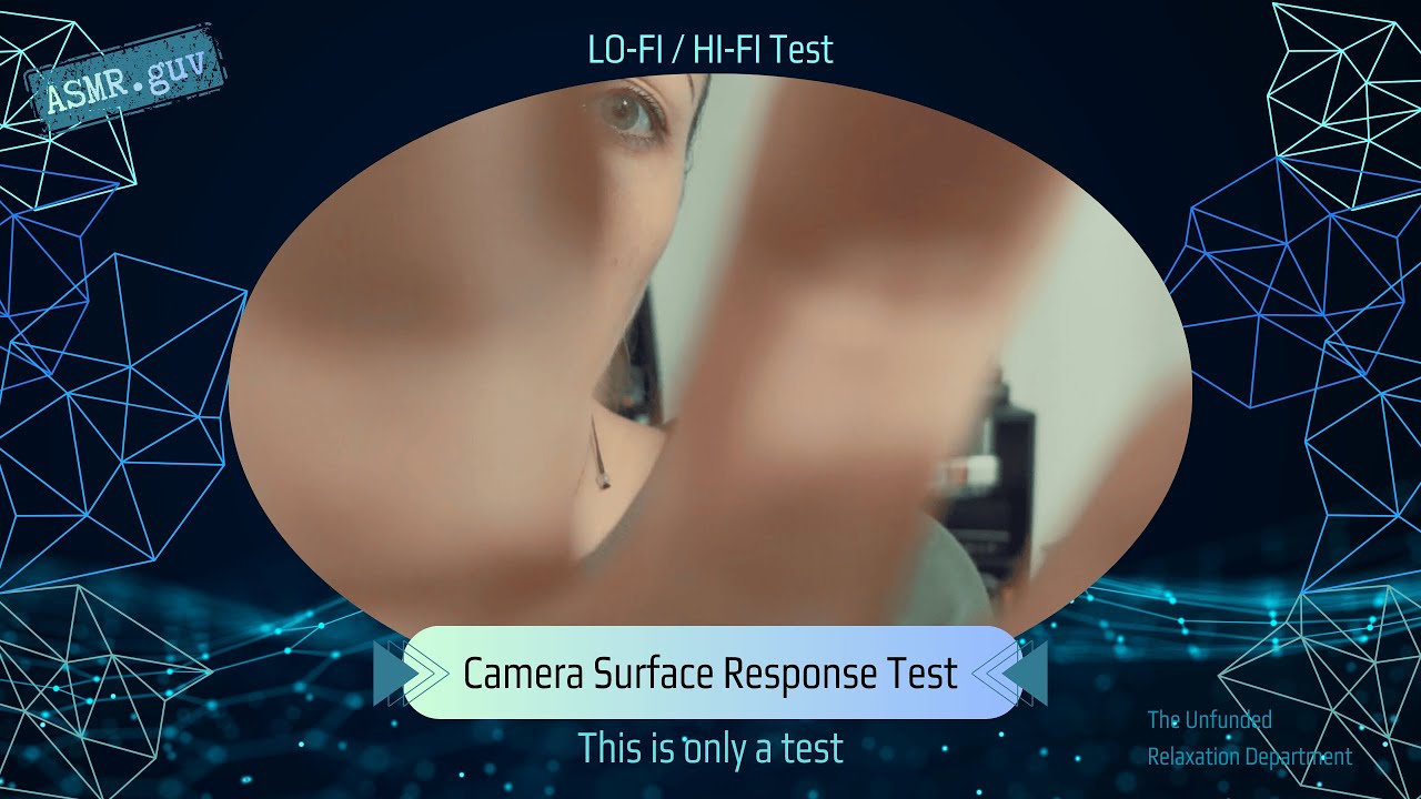ASMR Calibration Session 01 | Surface Response Test (Lo-Fi → Hi-Fi)