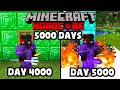 I Survived 5000 Days In HARDCORE Minecraft...