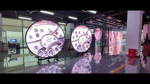 Creative Round Transparent Led Screen