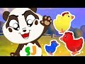 Panda Bo brings the lost Chicks back to her Mom - Fun Animation for Kids