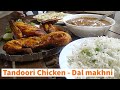Tandoori Chicken | Dalmakhni | Garlic Naan |Jeera Pulao - Chicken Kebab and Makhani Dal - Recipes