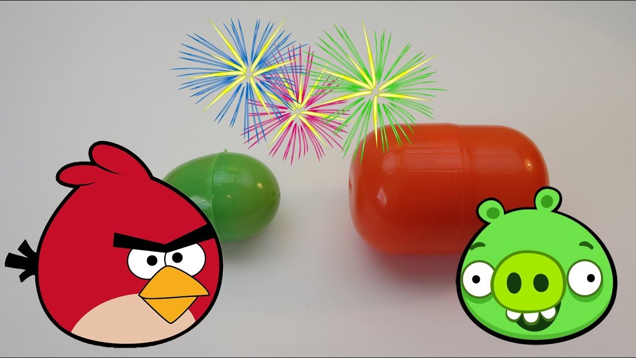 Angry Birds Surprise Eggs