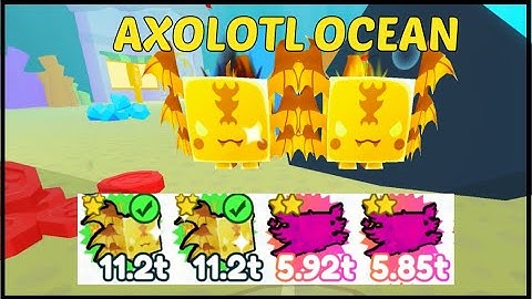 Unlocking The New Update *AXOLOTL OCEAN WORLD* In Pet Simulator X | ROBLOX