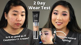 2 Day Wear Test on Elf Camo CC Cream | Good for Oily/Normal Skin?