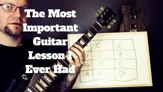 Video thumbnail of "The Most Important Guitar Lesson I Ever Had - Learn Every Scale In Every Position"