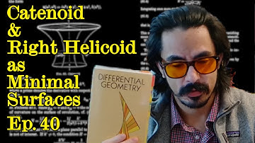 Minimal Surface Examples & Weierstrass Representation | Differential Geometry Reading Stream Ep. 40