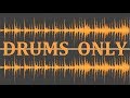 R. E. M. - Orange Crush - drums only. Isolated drum track.