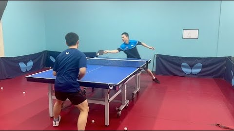 Butterfly Training Tips with Bob Chen - After Serve Control and Short Ball Attack