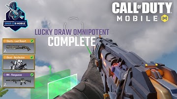 Lucky Draw Omnipotent | Shorty - Last Resort | Legendary Ghost - Retibution | Omar COD MOBILE