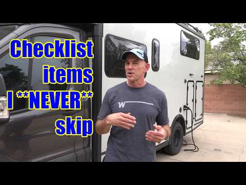 RV Checklist Items I *NEVER* Skip!