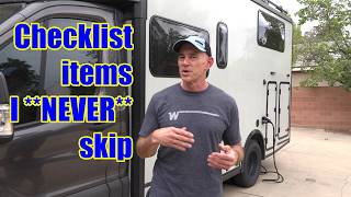 RV Checklist Items I *NEVER* Skip!