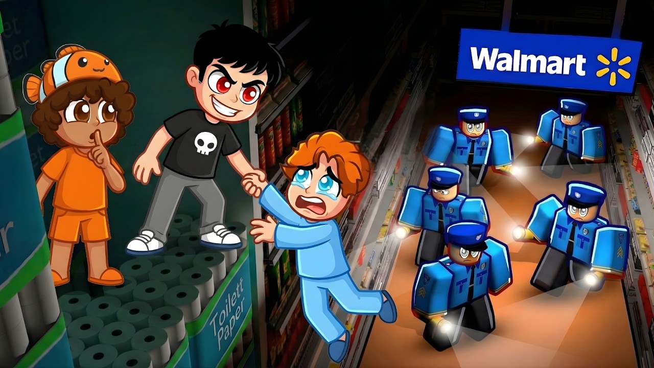 FÅNGADE I ROBLOX MEGABUTIK!