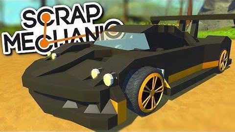 Basic Car Build Tutorial SCRAP MECHANIC (read description)