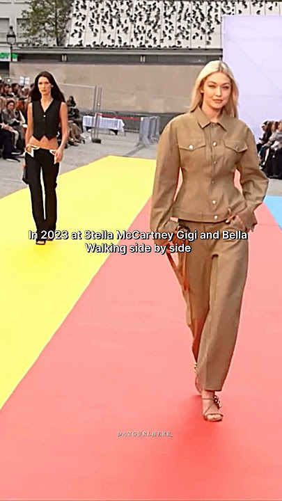 The iconic sisters👯‍♀️ #model #fashion #shorts #gigihadid #bellahadid