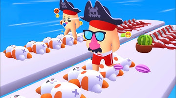 Crushy Fingers Gameplay | All Levels