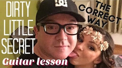 Thumbnail of Dirty little secret guitar lesson
