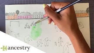 Behind the Scenes of Ancestry's WWII Blitz Art Collection | Ancestry