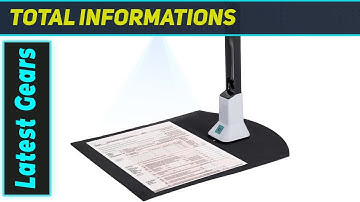 Document Camera Portable 8MP: The Ultimate Book Scanner for Productivity!