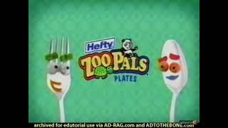 Hefty: Zoo Pals Plates Commercial! 