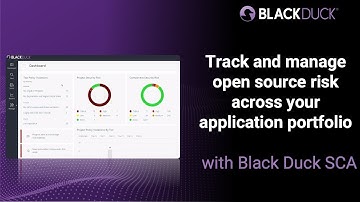 Track and manage open source risk across your application portfolio with Black Duck SCA | Black Duck